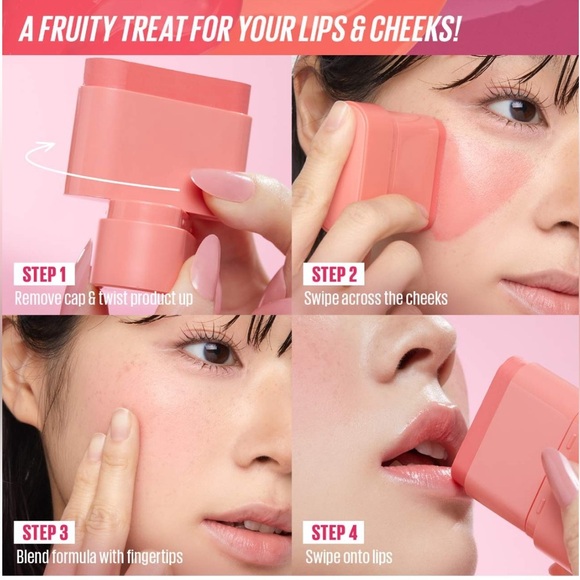 KAJA DEWY BALM • PEACH COBBLER • NEW IN BOX - Picture 6 of 11